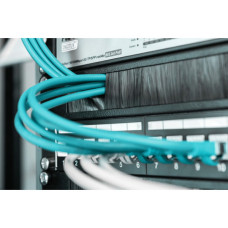 Кабельний організатор 19" 1U щіточний Digitus (DN-97661)