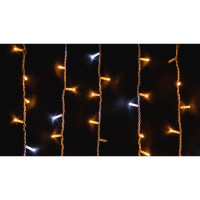 Гірлянда Delux ICICLE 108LED 2x1 м Білий flash Жовтий/Білий IP44 (90015179)