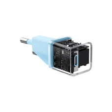 Зарядний пристрій Baseus USB-C PD20W GaN blue (CCGN050103)
