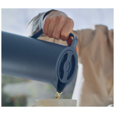 Термос Tefal Motiva, 1л, пластик, скло, блакитний (N4170310)