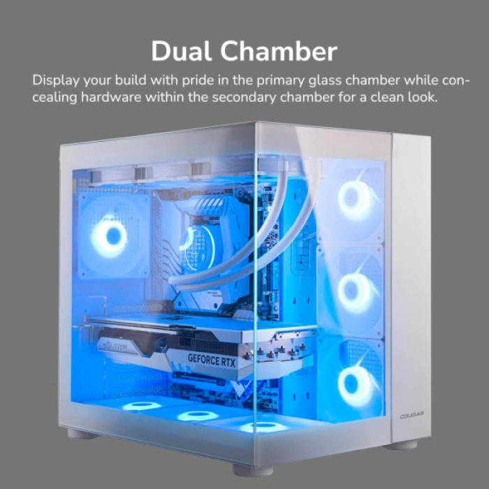 Корпус Cougar FV150 RGB White
