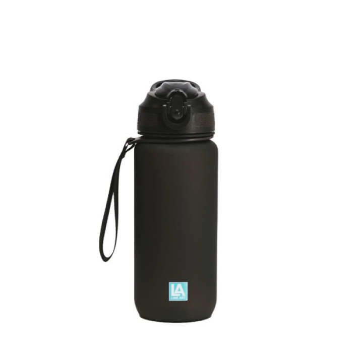 Пляшка для води Line Art Merlo 600 мл чорний (60013818LA-01)