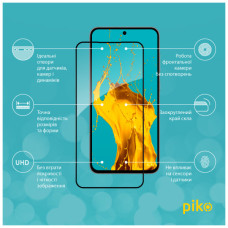 Скло захисне Piko Full Glue Samsung S24 FE Black (1283126594861)