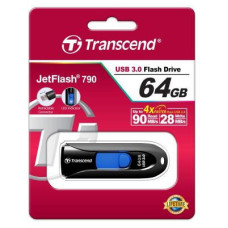 USB флеш накопичувач Transcend 64GB JetFlash 790 USB 3.0 (TS64GJF790K)