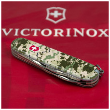 Ніж Victorinox Spartan Army 91 мм Піксель + Лого (1.3603.3_W3941p)