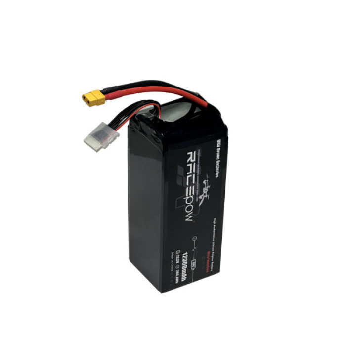 Акумуляторний блок RacePow Lipo 6s 12000mAh 60C XT60 (12000mAh-6s-60C)
