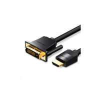 Кабель мультимедійний HDMI M to DVI M 1.0m 4K60Hz black Vention (ABFBF)