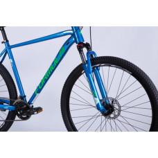 Велосипед Formula 29" THOR DD CS рама-21" AL 2026 синій з зеленим (OPS-FR-29-434)