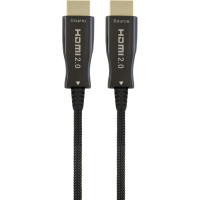 Кабель мультимедійний HDMI M to HDMI M 25.0m V2.0 4K60Hz optical Cablexpert (CCBP-HDMI-AOC-25M)