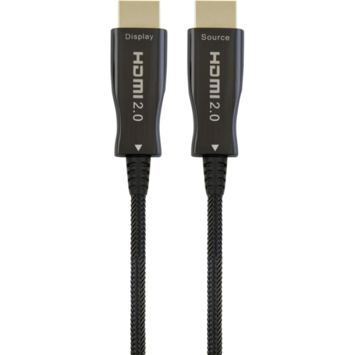 Кабель мультимедійний HDMI M to HDMI M 25.0m V2.0 4K60Hz optical Cablexpert (CCBP-HDMI-AOC-25M)