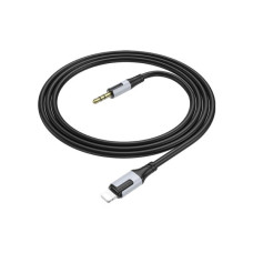 Кабель мультимедійний Lightning to 3.5mm M 1.0m black BOROFONE (6941991108327)