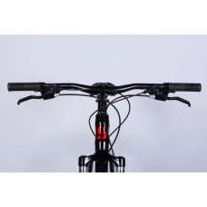 Велосипед Space 27.5" MERCURY DD FR рама-17" AL 2026 чорно-червоний (OPS-SP-27.5-076)