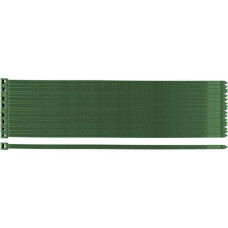 Стяжка Neo Tools 50шт, пластик, 7.6х380мм, зелена (15-971)