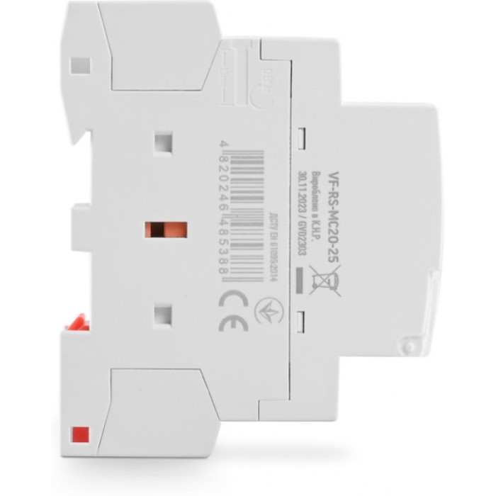 Контактор Videx 2п 25А 2НВ VF-RS-MC2O-25 RESIST