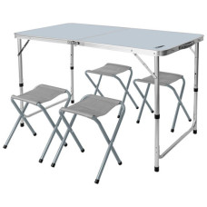 Набір кемпінгових меблів Neo Tools стіл + 4 стільці 6.9 кг (63-159)