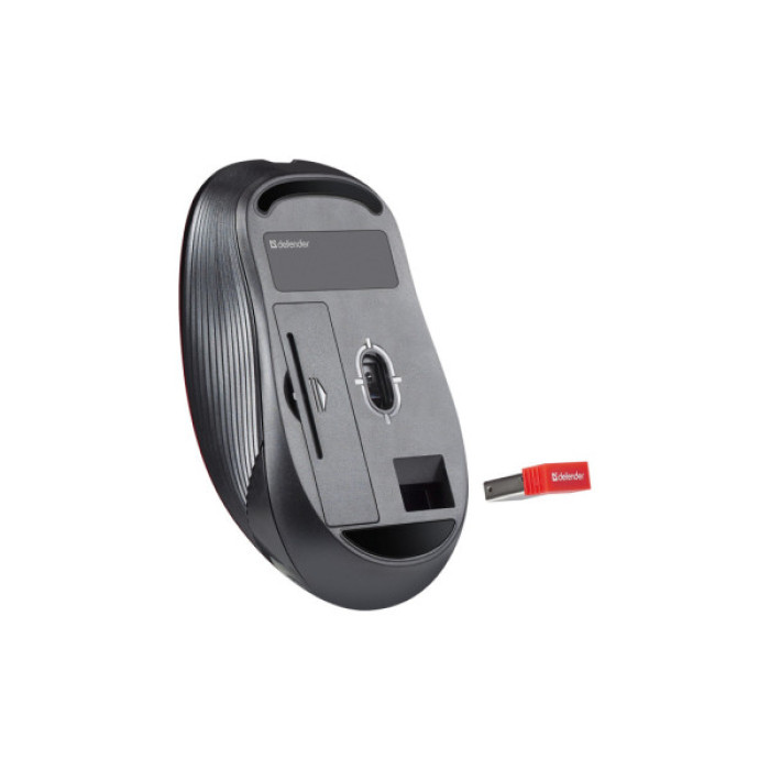 Мишка Defender Gassa MM-105 Wireless Silent Grey (52104)