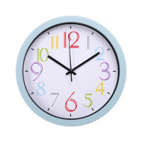 Настінний годинник Optima Rainbow пластиковий, білий (O52095)