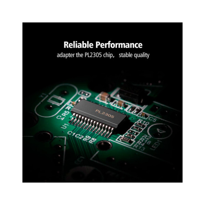 Кабель для принтера USB 2.0 to DB25 2.0m US167 black Ugreen (20224)