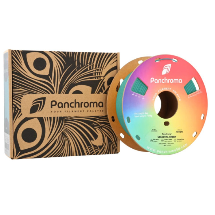 Пластик для 3D-принтера Polymaker PLA PANCHROMA CELESTIAL 1,75mm 1kg GREEN (CA02015)