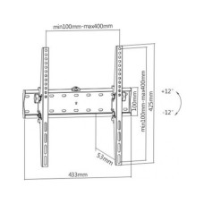 Кронштейн Gembird WM-55T-02