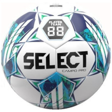М'яч футбольний Select FB Campo PRO v23 біло-зелений Уні 5 (5703543312948)