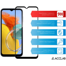 Скло захисне ACCLAB Full Glue Samsung M14 Black (1283126579882)