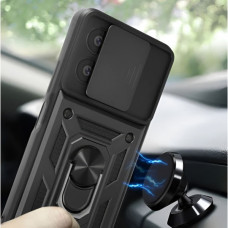 Чохол до мобільного телефона BeCover Military Poco M6 Pro 4G Black (710937)