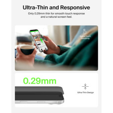 Скло захисне Belkin iPhone 17 Pro Privacy TemperedGlass (OVA213HQ)