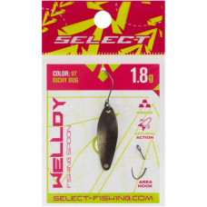Блешня Select Welldy 1.8g 31mm 07 Richy Bug (1870.80.85)