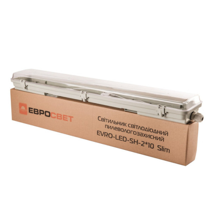 Світильник Євросвітло Т8 LED-SH-2*10 IP65 Slim