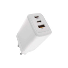 Зарядний пристрій EMOS V05G65 1xUSB-A + 2xUSB-C PD65W GaN (V05G65)