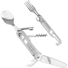 Набір туристичного посуду Tribe Multi Set сталевий (T-FC-0035-metal)