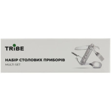 Набір туристичного посуду Tribe Multi Set сталевий (T-FC-0035-metal)