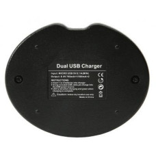 Зарядний пристрій для фото PowerPlant Dual Nikon EN-EL14 для двух аккумуляторов (DV00DV3390)