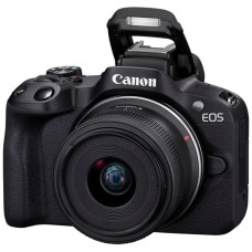 Цифровий фотоапарат Canon EOS R50 + RF-S 18-45 IS STM Black Creator Kit (5811C036)