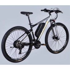 Електровелосипед Formula 29" eF-1 DD CS рама-18,5" 48B 12.5А*г 500Вт 2026 сріблясто-чорний (ELB-FR-29-250)