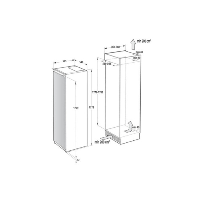 Холодильник Gorenje RI517E62WF