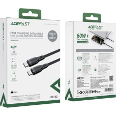 Дата кабель USB-C to USB-C 1.2m 3A C8-03 Acefast (6974316282716)