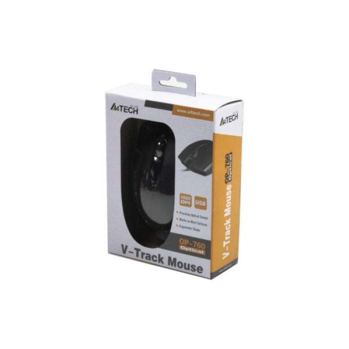 Мишка A4Tech OP-760 Black (4711421934763)
