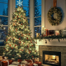 Гірлянда YES! Fun Нитка 50 м, 500 LED тепло-біла, 8 функцій, пульт. (975129)