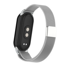 Ремінець до фітнес браслета Armorstandart Milanese Magnetic для Xiaomi Smart Band 10/9/8 Silver (ARM86892)