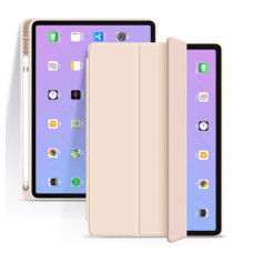 Чохол до планшета BeCover Tri Fold Soft TPU mount Apple Pencil Apple iPad 10.9" 2022/24/11" 2025 Pink (708462)