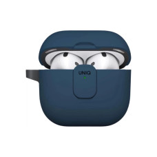 Чохол для навушників Uniq Clyde для AirPods 4 Lock Case Blue (8886463693209)