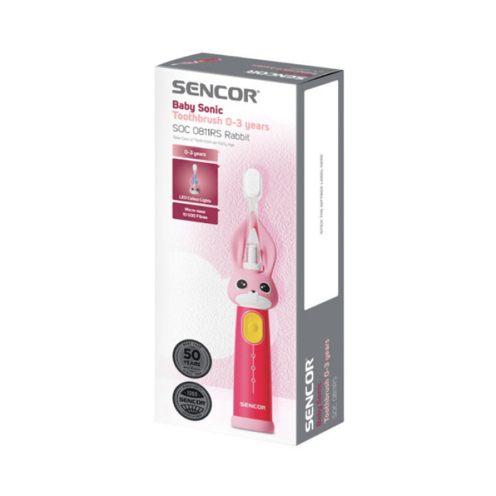 Електрична зубна щітка Sencor SOC 0811RS