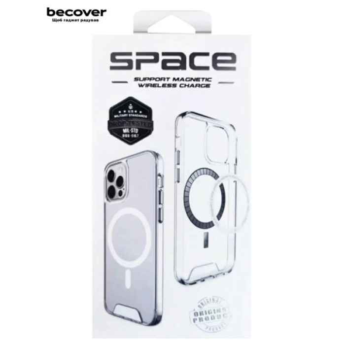 Чохол до мобільного телефона BeCover Space Case Apple iPhone 17e Transparent (715143)