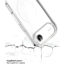 Чохол до мобільного телефона BeCover FIBRA Crystal MagSafe Apple iPhone 17 Air (715367)