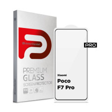 Скло захисне Armorstandart ArmorStandart Pro Xiaomi Poco F7 Pro Black (ARM80413)