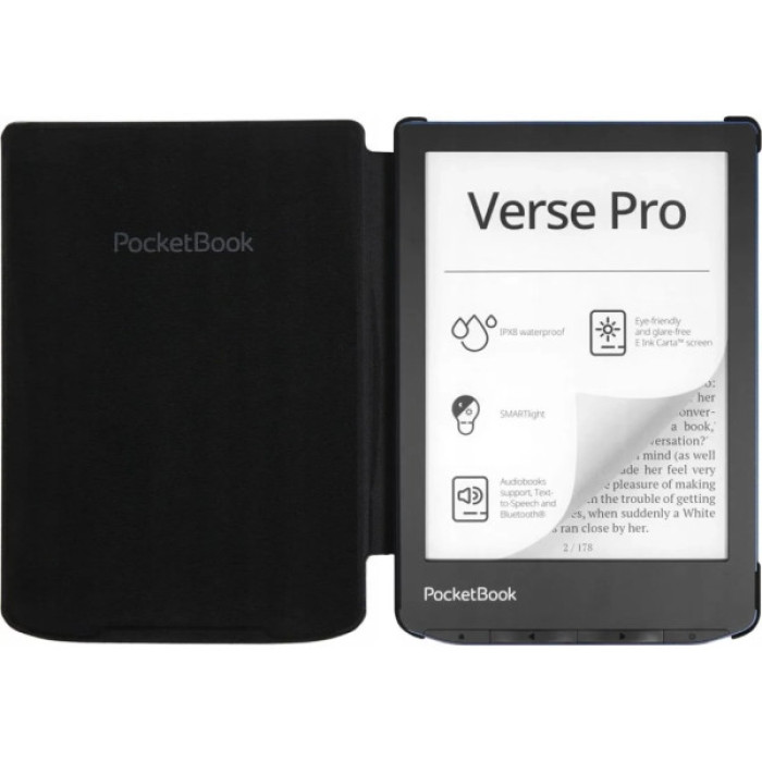 Чохол до електронної книги Pocketbook 6" Shell cover PB629/634 black (H-S-634-K-WW)