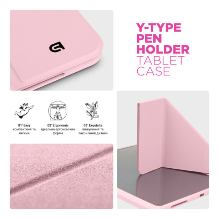 Чохол до планшета Armorstandart Y-Type PEN Redmi Pad Pro / Poco Pad Pink (ARM85546)
