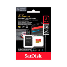 Карта пам'яті SanDisk 2TB microSDXC class 10 UHS-I U3 V30 A2 Extreme (SDSQXAV-2T00-GN6MA)